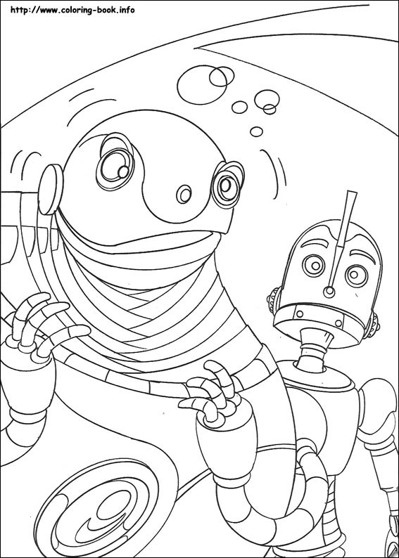 Roboty kolorowanki